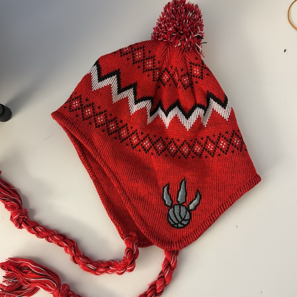 ADIDAS TORONTO RAPTORS Toddler Winter Hat - Picture 2 of 5